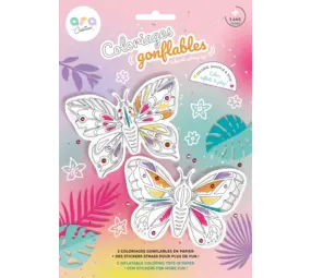 Ara Creative Opblaasbare Kleurplaat Vlinders