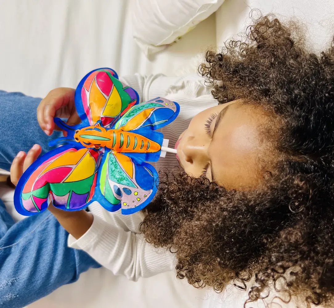 Ara Creative Opblaasbare Kleurplaat Vlinders