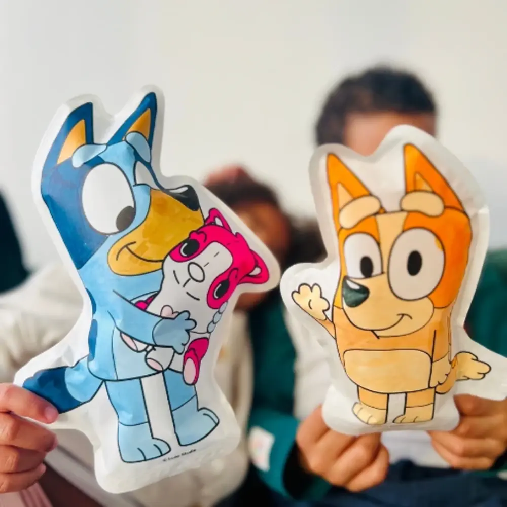 Ara Creative Opblaasbare Kleurplaat Bluey Party Pack