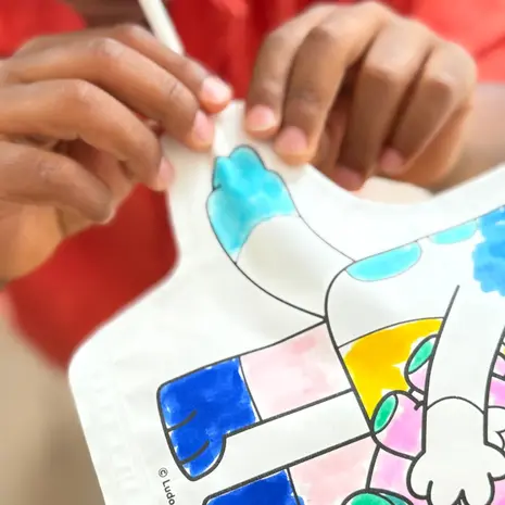 Ara Creative Opblaasbare Kleurplaat Bluey Party Pack