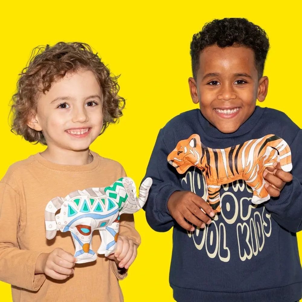 Ara Creative Opblaasbare Kleurplaat Safari Party Pack