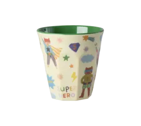 Rice Melamine Beker - Medium - Groen - Hero Print