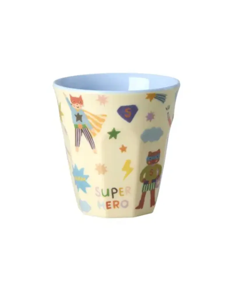 Rice Melamine Beker Small - Blauw - Hero Print