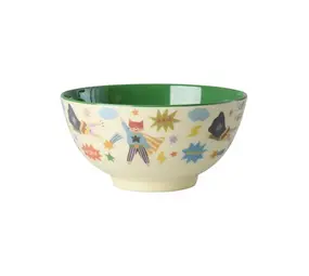 Rice Kinderkommetje - Medium - Groen - Hero Print