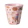 Rice Melamine Beker Medium - Roze - Hero Print