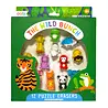 OOLY The Wild Bunch Puzzle Erasers 12-pack