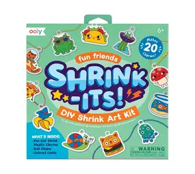 OOLY Shrink-Its! D.I.Y. Shrink Art Kit - Fun Friends