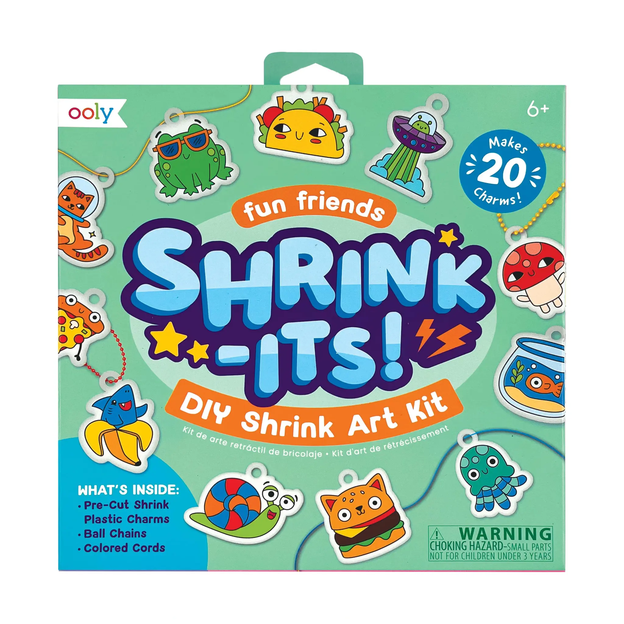 Shrink-Its! D.I.Y. Shrink Art Kit - Fun Friends afbeelding