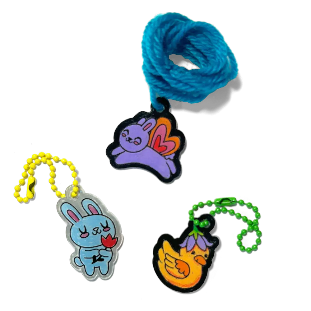 OOLY Shrink-Its! D.I.Y. Shrink Art Kit - Cute Crew