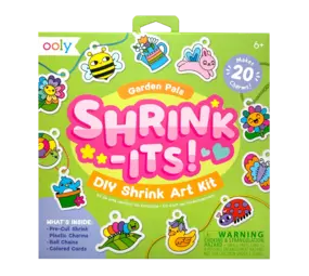 OOLY Shrink-Its! D.I.Y. Shrink Art Kit - Garden Pals