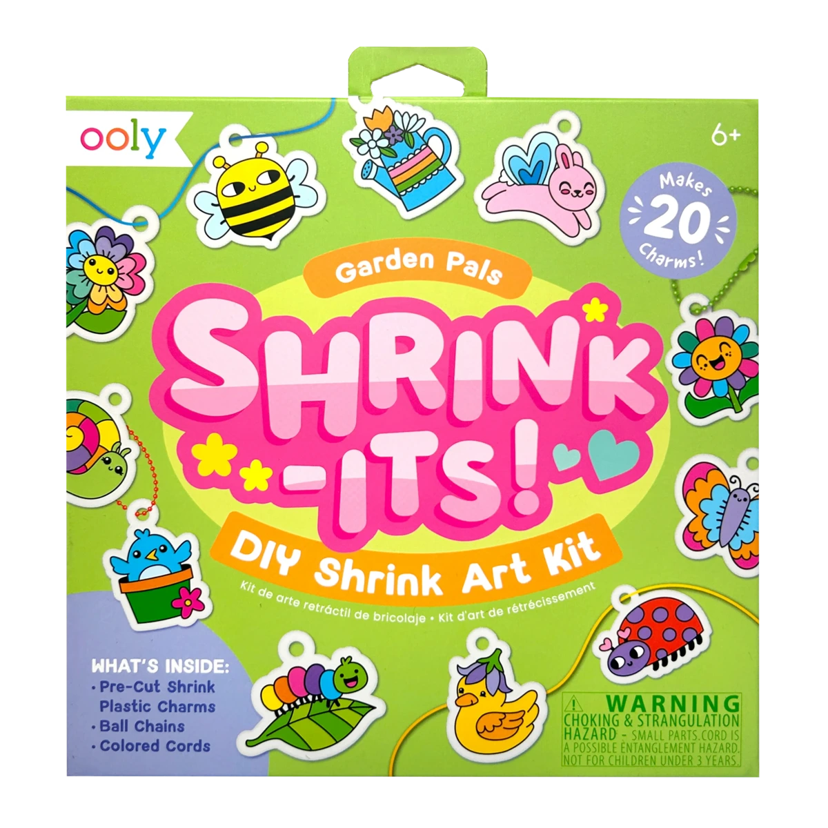 Shrink-Its! D.I.Y. Shrink Art Kit - Garden Pals afbeelding