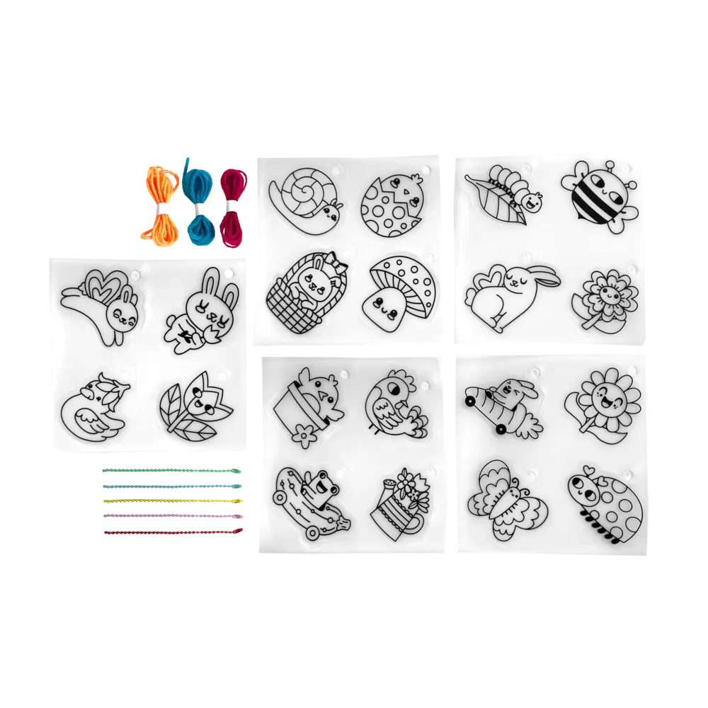 OOLY Shrink-Its! D.I.Y. Shrink Art Kit - Garden Pals