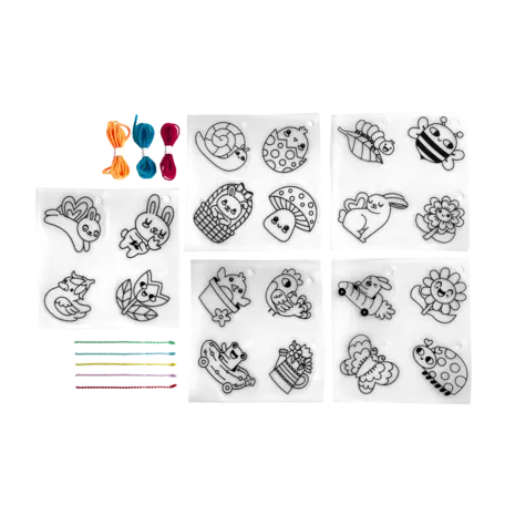 OOLY Shrink-Its! D.I.Y. Shrink Art Kit - Garden Pals