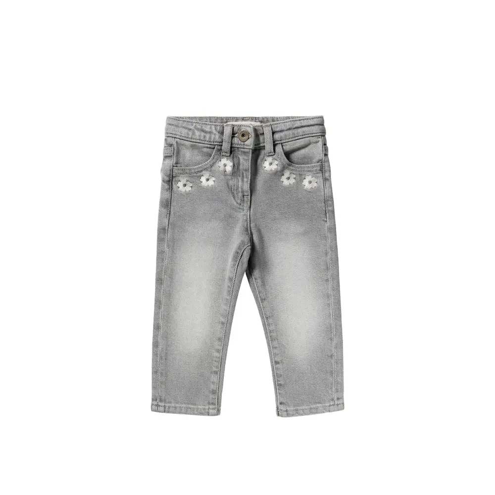 Your Wishes Jeans Baggy Stretch Denim Grey