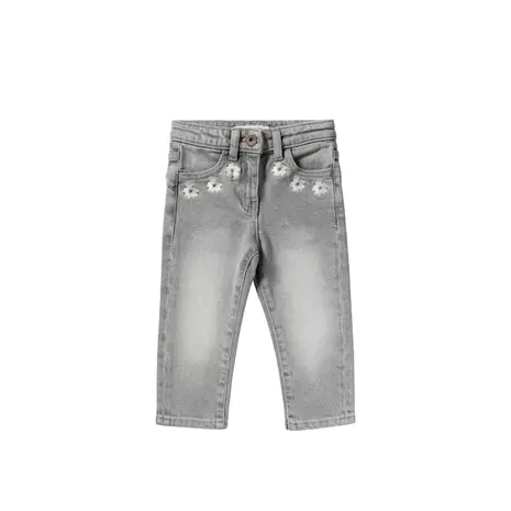 Your Wishes Jeans Baggy Stretch Denim Grey