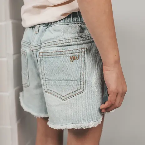 Your Wishes Shorts Denim Pale Blue