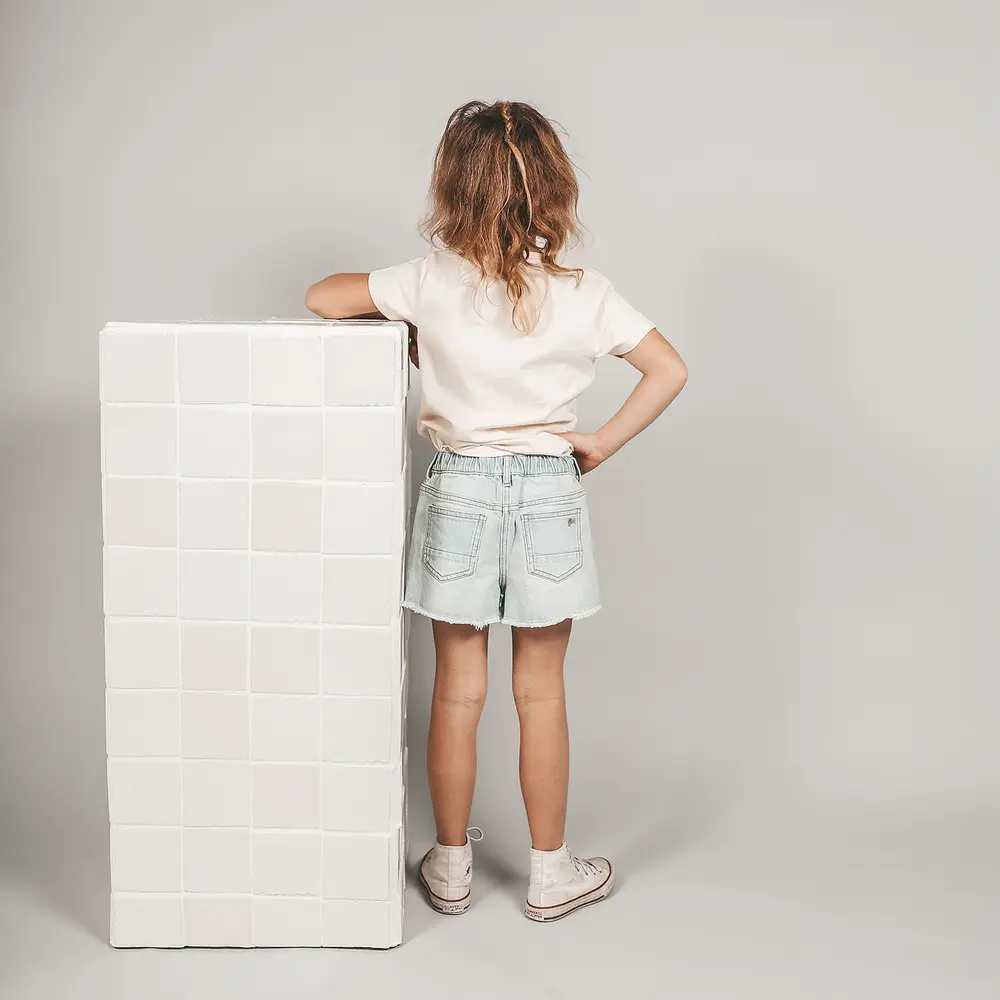 Your Wishes Shorts Denim Pale Blue