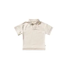 Your Wishes Casual Polo Stamped Palms White Swan