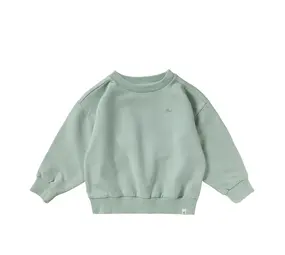Your Wishes Sweater Wide Garment Dye Ocean