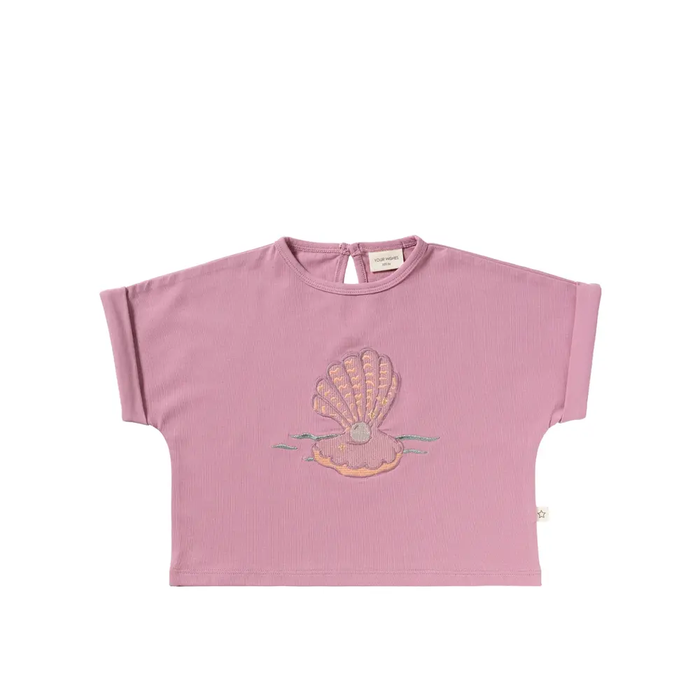 Your Wishes Shirt Wide Single Jersey Orchid Haze Your Wishes Shirt Wide Single Jersey Orchid Haze