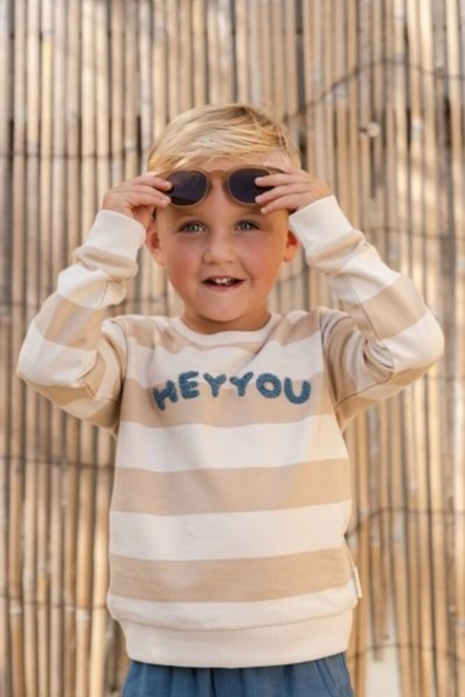 Little Dutch Sweater Biscuit Stripe