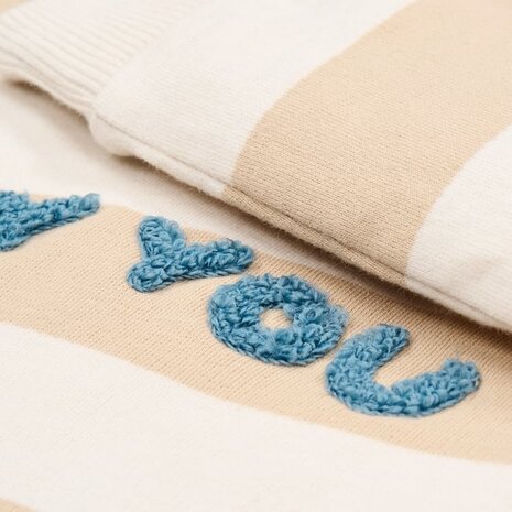 Little Dutch Sweater Biscuit Stripe