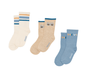Little Dutch Sokken Multi Blue 3-pack