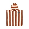 Little Dutch Strand Poncho Ocean World Brown Stripe