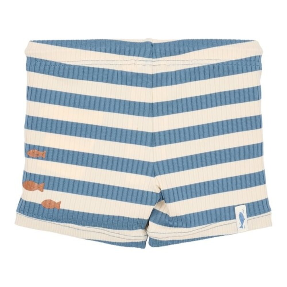 Little Dutch Zwembroek Ocean Blue Stripes