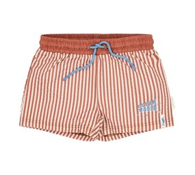 Little Dutch Zwemshort Ocean Brown Stripes