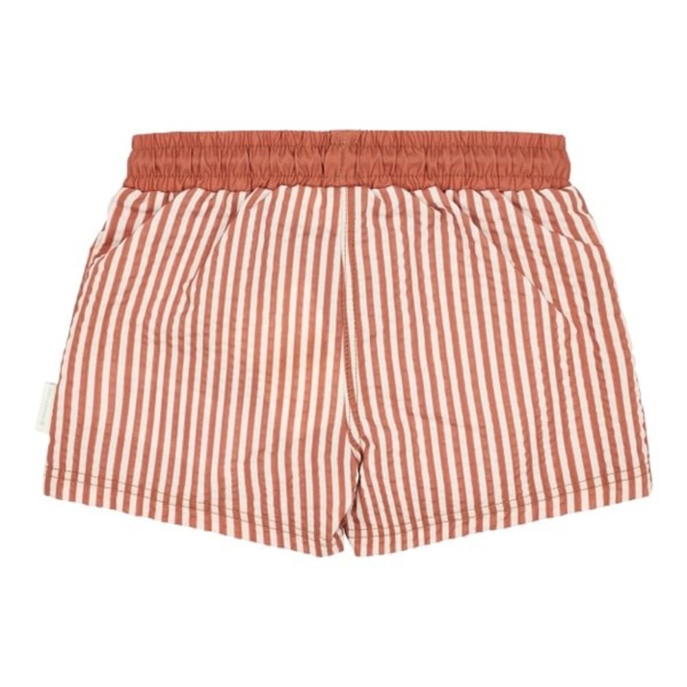 Little Dutch Zwemshort Ocean Brown Stripes