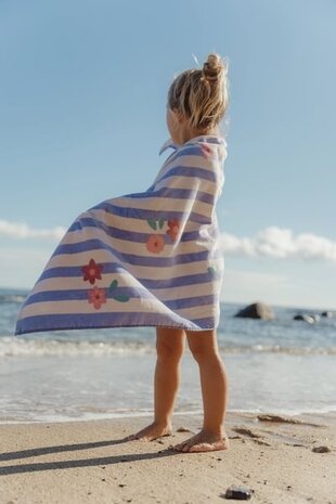 Little Dutch Strand Handdoek Dreamy Purple Stripe