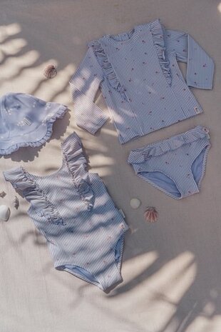 Little Dutch Badpak Ruches Dreamy Stripes