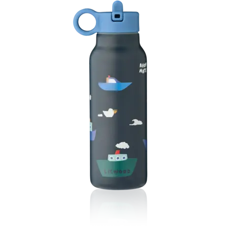 Liewood Drinkfles Falk 350 ml Sailing Classic Navy