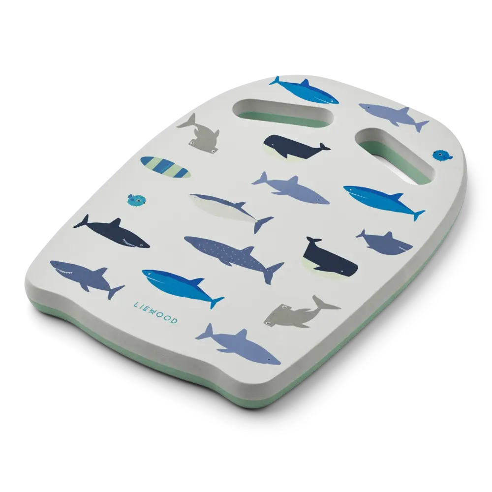 Liewood Zwemboard Hayden Shark Dove Blue