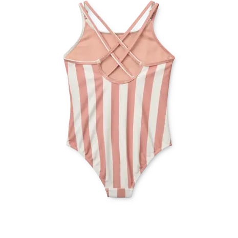 Liewood Badpak Suna Stripe Coral Blush Creme de la Creme