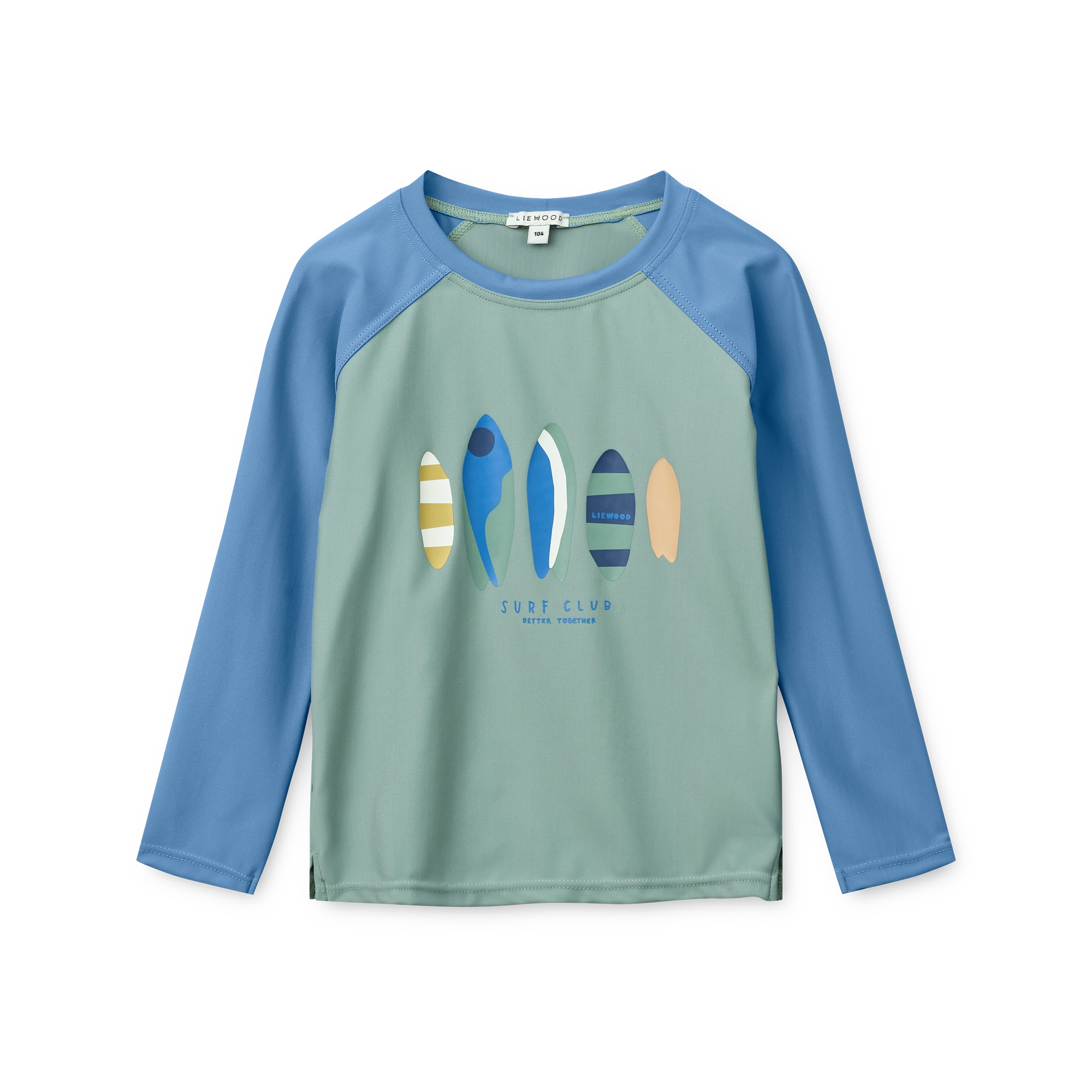 Zwemshirt Lange Mouw Noah Boards Light Peppermint afbeelding