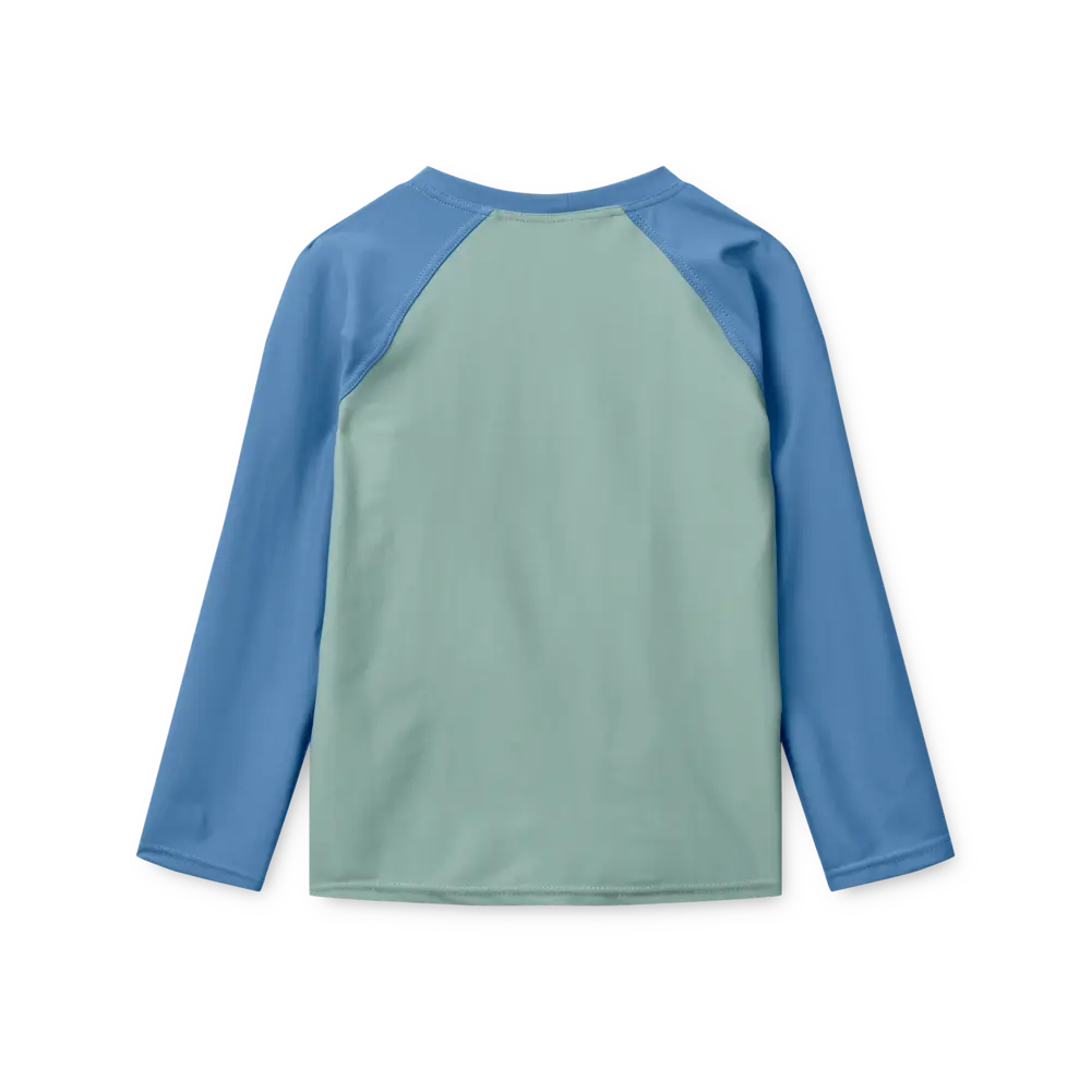 Liewood Zwemshirt Lange Mouw Noah Boards Light Peppermint