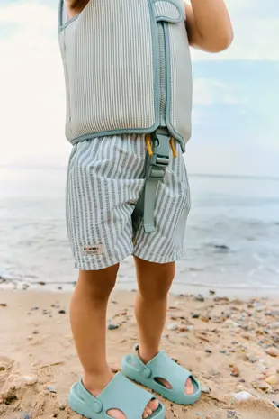 Liewood Zwemshort Duke Stripe Peppermint Crisp White