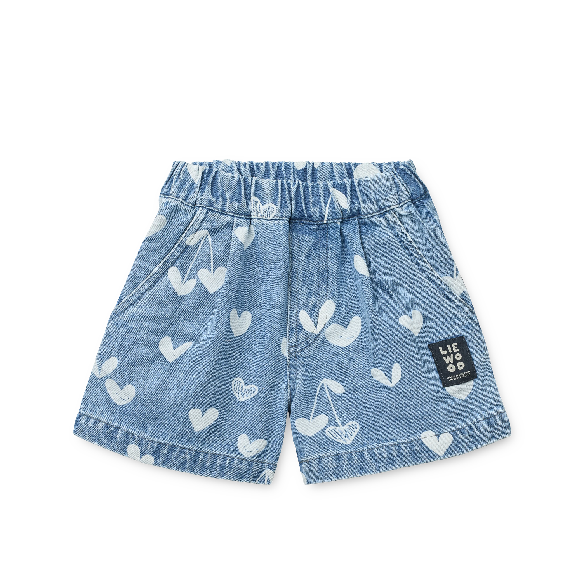 Short Borrisa Denim Sweethearts Light Blue Denim afbeelding