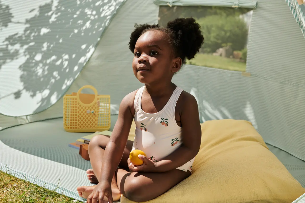 Liewood Badpak Baby Amara Peach Sea Shell