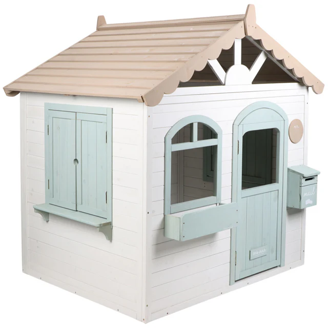 Houten Speelhuisje afbeelding