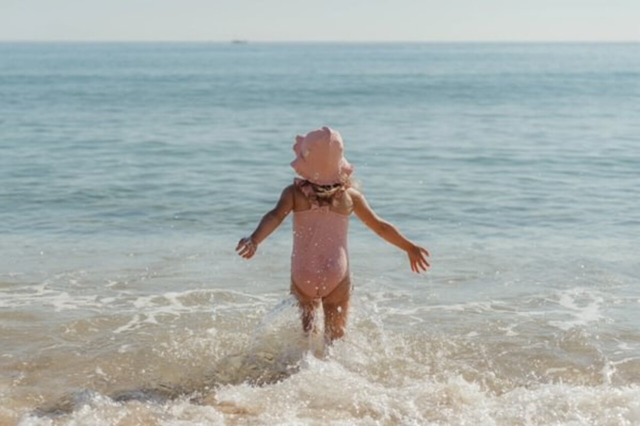 Little Dutch Badpak Ruches Dreamy Pink Rose