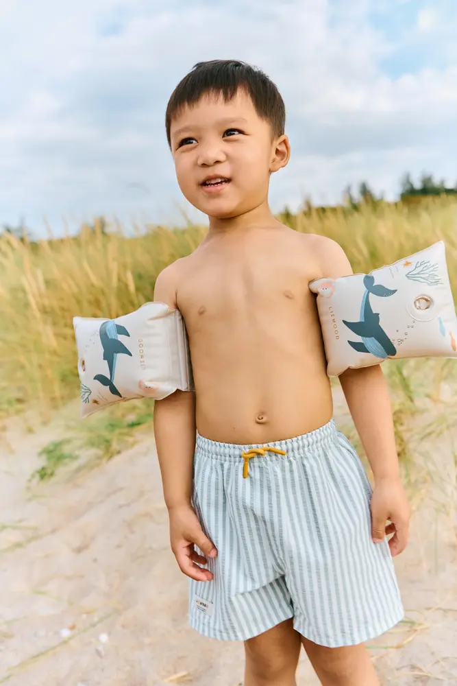 Liewood Zwemshort Aiden Stripe Riverside Creme de la Creme