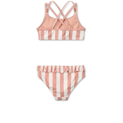 Liewood Bikini Belle Stripe Coral Blush Creme de la Creme