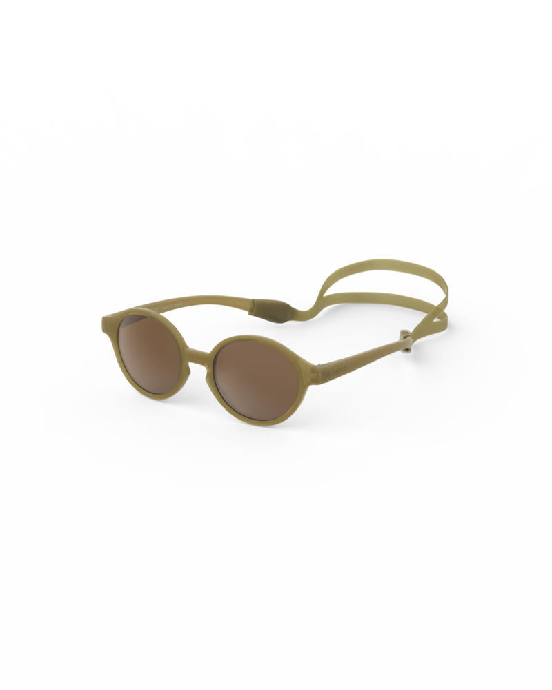IZIPIZI Zonnebril Baby #D Glossy Kaki 0-3Y