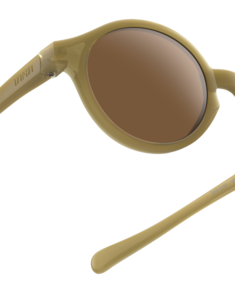 IZIPIZI Zonnebril Baby #D Glossy Kaki 0-3Y