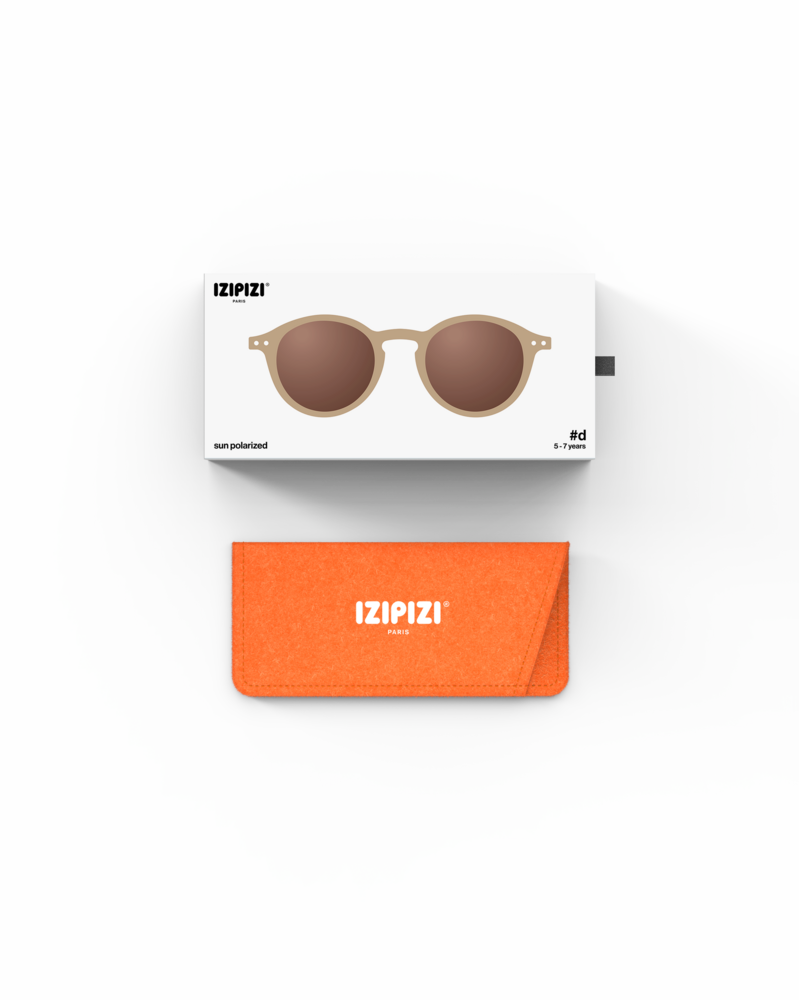 IZIPIZI Zonnebril Child #D Macchiato 5-7Y