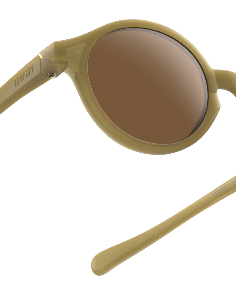 IZIPIZI Zonnebril Baby #D Glossy Kaki 0-3Y