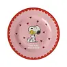 Rice Melamine Kinderbordje Pink Snoopy Print